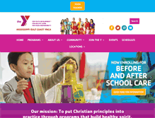 Tablet Screenshot of mgcymca.org